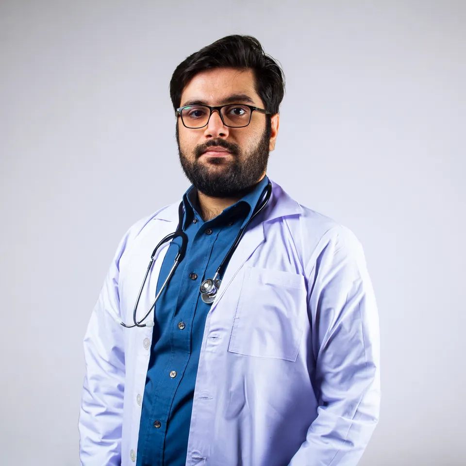 Portrait of Dr Arjun Mehta, pediatrician