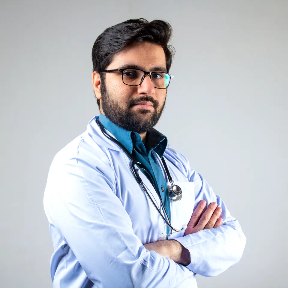 Portrait of Dr Devansh Patel, neurologist