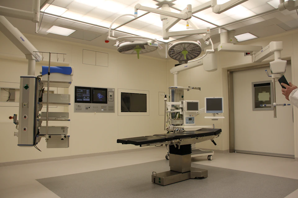 ENT specialist explaining a diagnosis to a patient